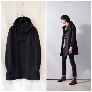 ラウンジリザード(LOUNGE LIZARD)の18SS LOOK ラウンジリザード バーバリークロススーピマモッズコート 1(モッズコート)