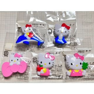 ハローキティ(ハローキティ)のキティ　マグネット　5点(キャラクターグッズ)