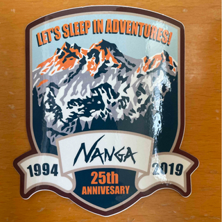 ナンガ(NANGA)のNANGA 25周年 ステッカー(その他)