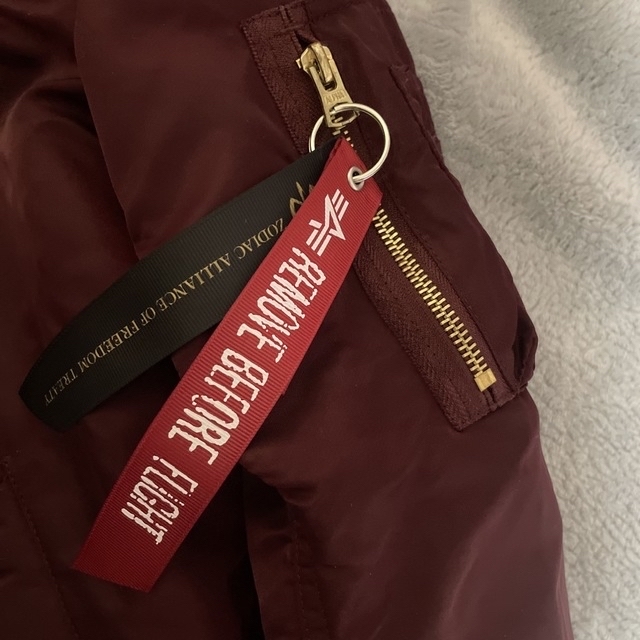 ALPHA INDUSTRIES MA-1 NATUS 機動戦士ガンダムSEED エンタメ/ホビーのアニメグッズ(その他)の商品写真