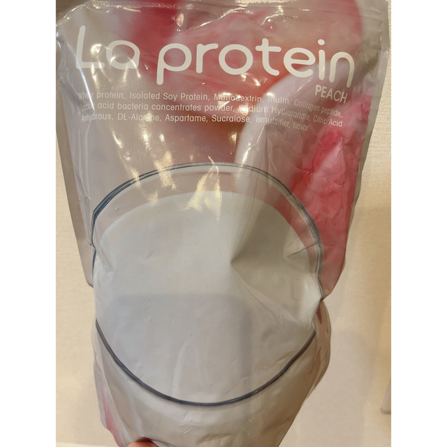 La protein ラプロテイン プロテイン ピーチ600g