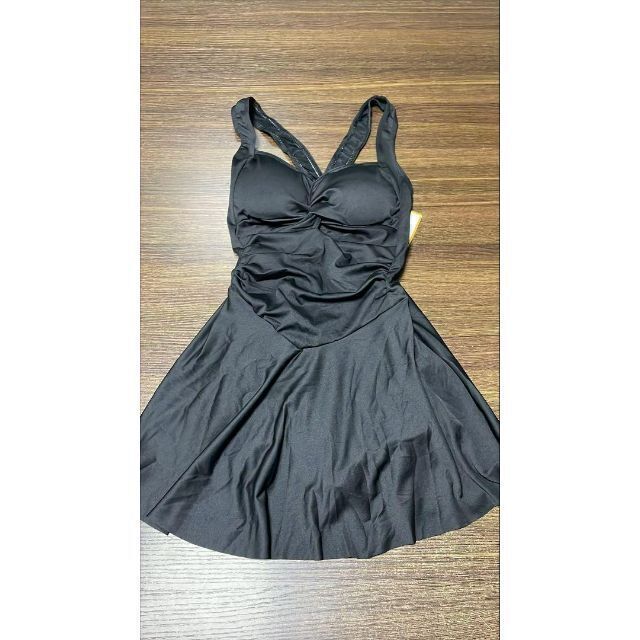 水着 ワンピース スカート レディス 黒 体型カバー 韓国 おしゃれ かわいい♡ レディースの水着/浴衣(水着)の商品写真
