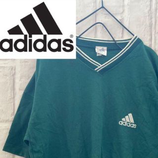 アディダス(adidas)の【ビンテージ ☆古着】adidas アディダス Tシャツ 半袖 ワンポイント(Tシャツ/カットソー(半袖/袖なし))