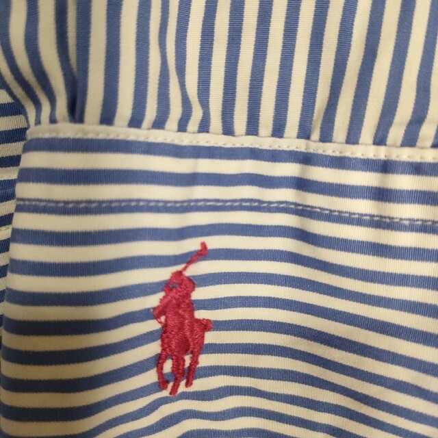 Ralph Lauren(ラルフローレン)のラルフローレン　ストライプシャツ レディースのトップス(シャツ/ブラウス(長袖/七分))の商品写真