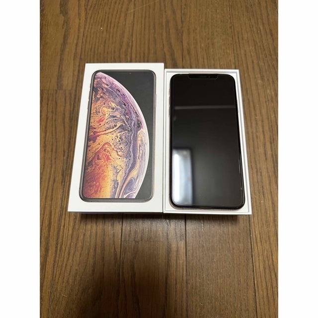 iPhone Xs Max Gold 64 GB simフリー