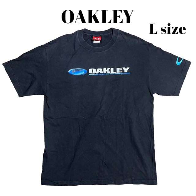 90's 00's OAKLEY Tシャツ Y2K テック系 アーカイブ 可愛いクリスマス ...