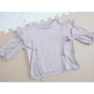 シマムラ(しまむら)のフリルトップス 七分丈 100 女の子(Tシャツ/カットソー)