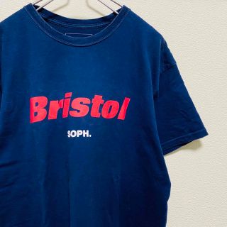 エフシーアールビー(F.C.R.B.)の一点物　日本製　F.C.Real Bristol デカロゴTシャツ(Tシャツ/カットソー(半袖/袖なし))