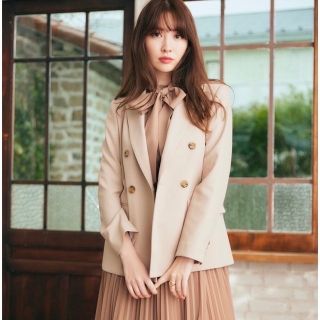 ハーリップトゥ(Her lip to)のherlipto Double-breasted Twill Blazer(テーラードジャケット)