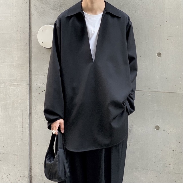 【新品】JILSANDER ジルサンダー ヴァルーズ スキッパー シャツ