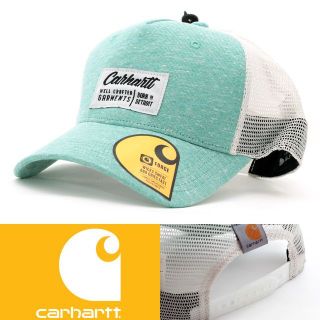 カーハート(carhartt)のメッシュキャップ 帽子 カーハート ライトグリーン系 1JRUR-01 USA(キャップ)