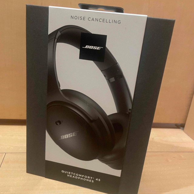 BOSE ヘッドホン QUIETCOMFORT 45 BLACK 黒