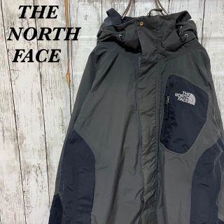 ザノースフェイス(THE NORTH FACE)の【USA規格】ノースフェイス マウンテンパーカー HYVENT 刺繍ロゴ グレー(マウンテンパーカー)