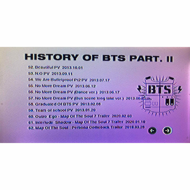 防弾少年団(BTS)(ボウダンショウネンダン)のHISTORY OF BTS エンタメ/ホビーのDVD/ブルーレイ(韓国/アジア映画)の商品写真