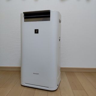 シャープ(SHARP)のSHARP（シャープ）加湿空気清浄機 KI-LS50-W 2019年製(加湿器/除湿機)