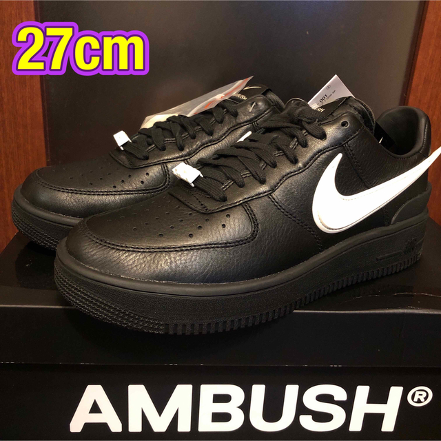 NIKE エアフォース1×AMBUSH BLACK 27cm | cobegas.cl