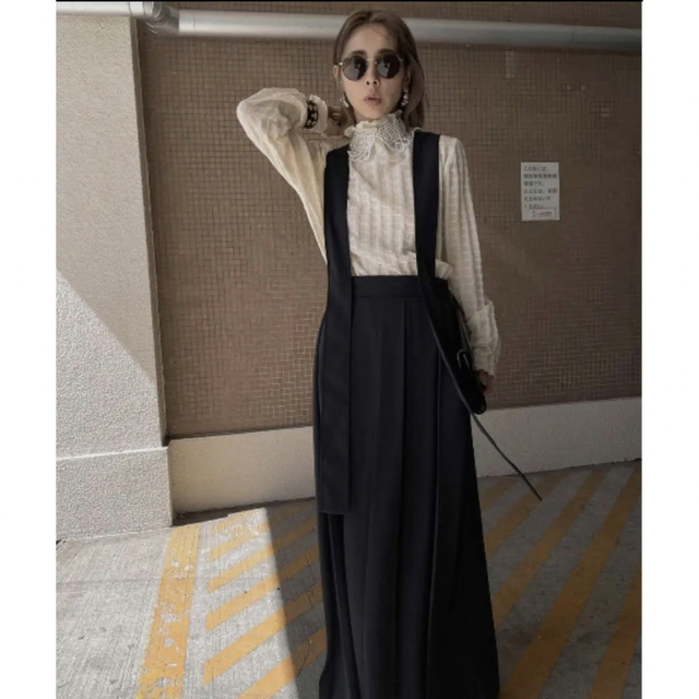 アメリヴィンテージ PLEATS SUSPENDER SKIRT