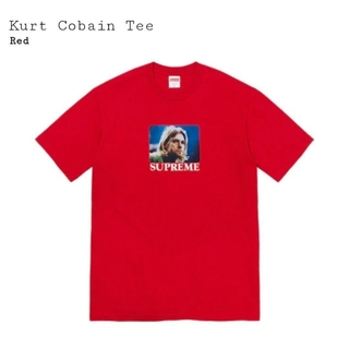 シュプリーム(Supreme)のS新品タグSupreme Kurt Cobain TeeカートコバーンRED赤(Tシャツ/カットソー(半袖/袖なし))