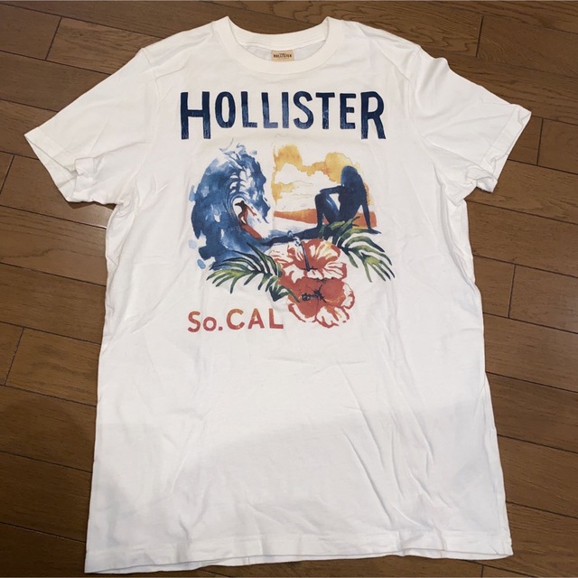 Hollister(ホリスター)のホリスター　Tシャツ　半袖　L メンズのトップス(Tシャツ/カットソー(半袖/袖なし))の商品写真