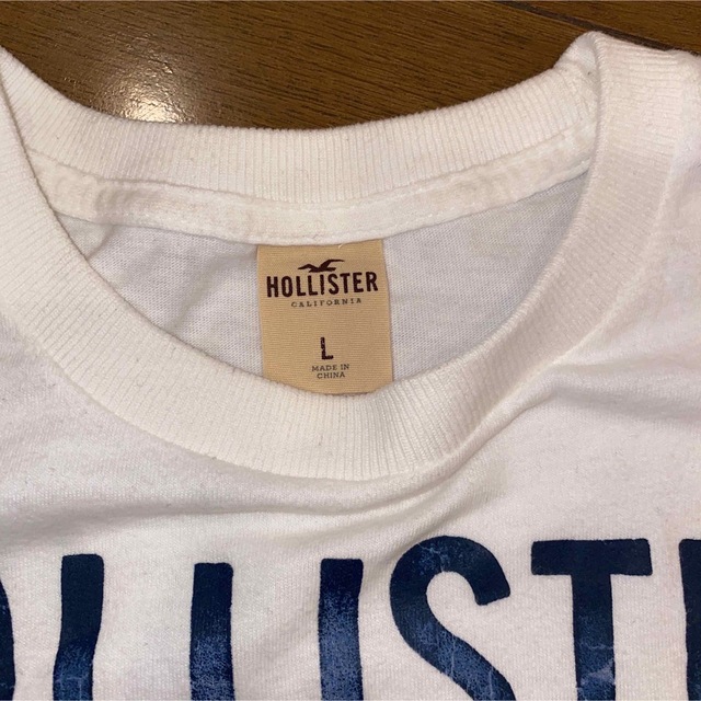 Hollister(ホリスター)のホリスター　Tシャツ　半袖　L メンズのトップス(Tシャツ/カットソー(半袖/袖なし))の商品写真