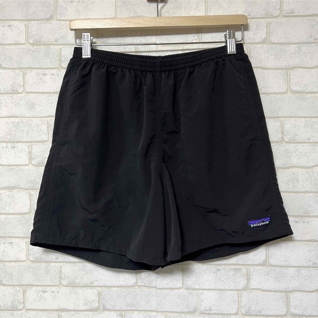 patagonia(パタゴニア)の【大人気】PATAGONIA BAGGIES SHORTS 5インチ メンズS黒 メンズのパンツ(ショートパンツ)の商品写真