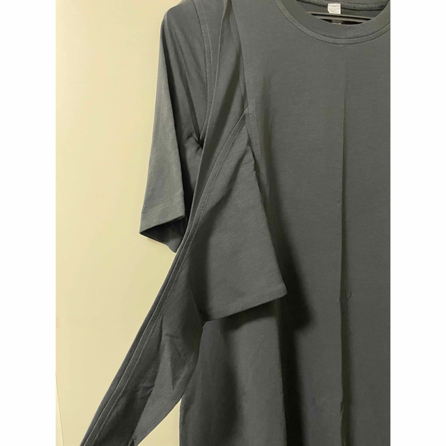 新品ルルレモンCotton Wrap-Front T-Shirt Dress 4