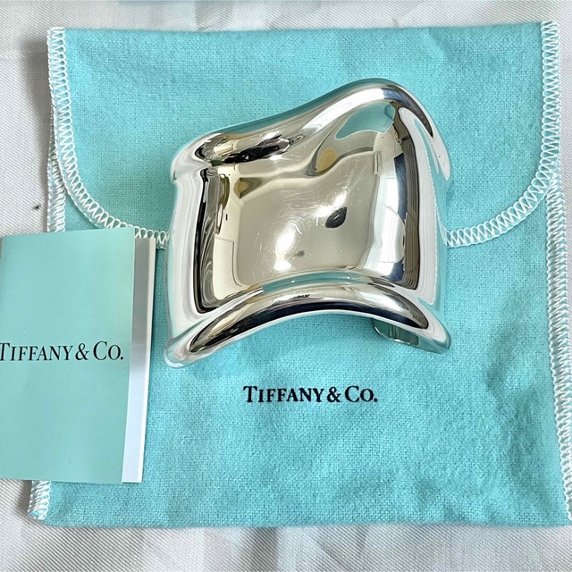 Tiffany & Co. - TIFFANY&Co. ティファニー ボーンカフ バングル 右手用 ミディアム