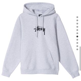 ステューシー(STUSSY)のステューシー STOCK LOGO スウェット パーカー プルオーバー(パーカー)