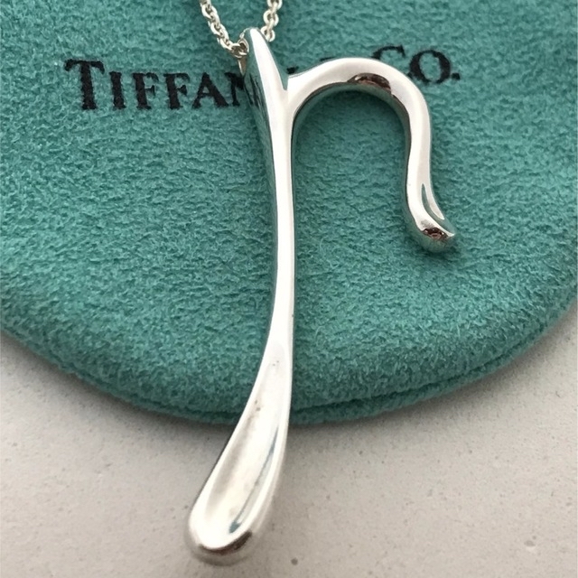 Tiffany ボリュームイニシャルp ロング チェーンネックレス希少