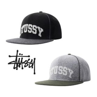 ステューシー(STUSSY)の【STUSSY】MELTON PIPED ARCH CAP(キャップ)