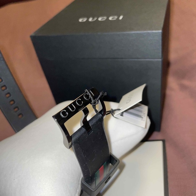 GUCCI - 新品 未使用 グッチ GUCCI シンク YA137107A 時計 GUCCI - 新品 未使用 グッチ GUCCI シンク YA137107A 時計