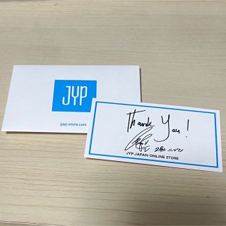 トゥーピーエム(2PM)の2PM サンキューカード　ニックン　Nichkhun(アイドルグッズ)