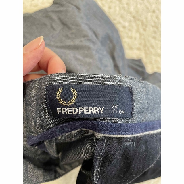 FRED PERRY(フレッドペリー)のFREDPERRY  ハーフパンツ　71cm〖N2721〗 メンズのパンツ(ショートパンツ)の商品写真
