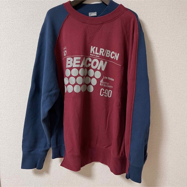 kolor 裏毛パネルドッキングスウェット 新しい到着 8820円引き www