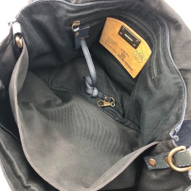 日本製・綿100% 美品✨️ザネラート ポスティーナ L 2way ネイビー