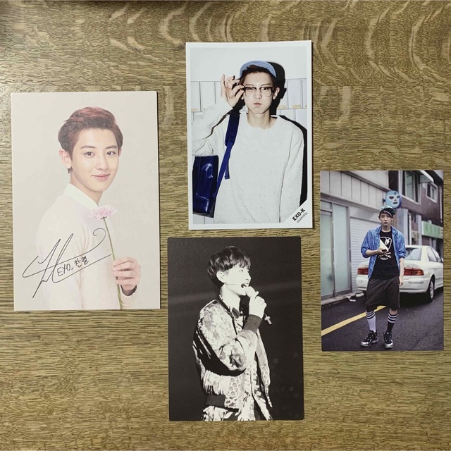 EXO(エクソ)のEXO CHANYEOL SET エンタメ/ホビーのタレントグッズ(アイドルグッズ)の商品写真