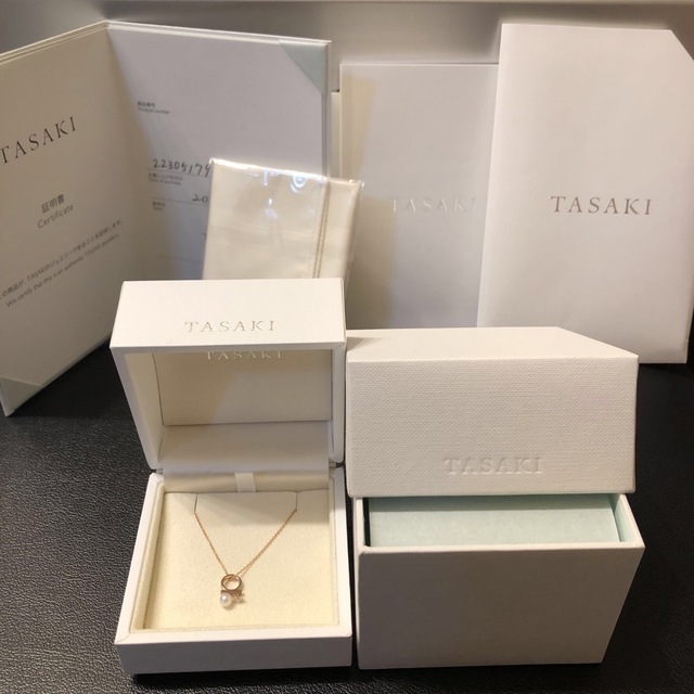 TASAKI(タサキ)のTASAKI プチ バランス クラス チャーム ダイヤモンド レディースのアクセサリー(ネックレス)の商品写真