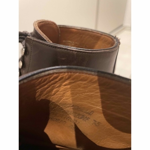 RRL(ダブルアールエル)Livingstoneレザー レースアップブーツ
