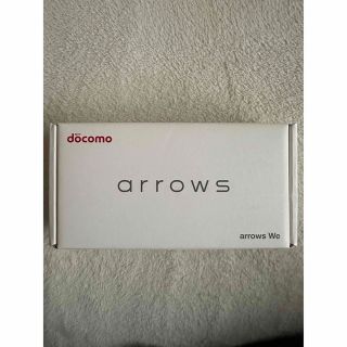 アローズ(arrows)のFUJITSU arrows We F-51B ホワイト(スマートフォン本体)