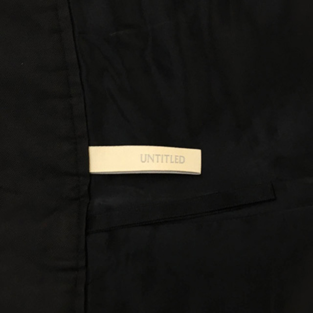 UNTITLED(アンタイトル)のアンタイトル パンツ ショート チェック ラメ ツイード調 2 黒 白 レディースのパンツ(ショートパンツ)の商品写真