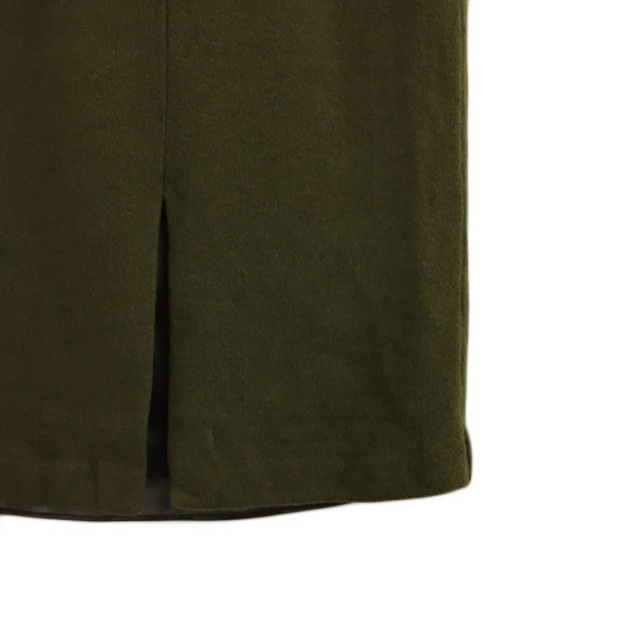 JOURNAL STANDARD(ジャーナルスタンダード)のジャーナルスタンダード レリューム スカート タイト 膝丈 ウール S 緑 レディースのスカート(ひざ丈スカート)の商品写真