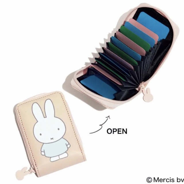 miffy(ミッフィー)のmiffy じゃばら カードケース レディースのファッション小物(財布)の商品写真