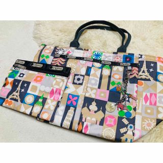 LeSportsac - ◇ポーチとチャーム付き◇レスポートサック◇ディズニー ...