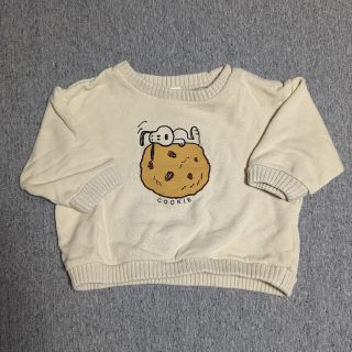 エフオーキッズ(F.O.KIDS)のエフオーキッズ　PEANUTコラボ　スヌーピートレーナー(トレーナー)