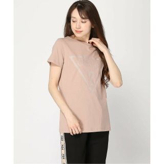 ゲス(GUESS)の【ベージュ(G4Q9)】(W)Adele Logo Tee(カットソー(長袖/七分))