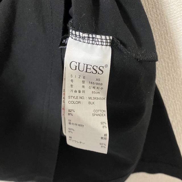 GUESS(ゲス)の【GUESS】 ゲス / ロングTシャツ / XS メンズのトップス(Tシャツ/カットソー(七分/長袖))の商品写真