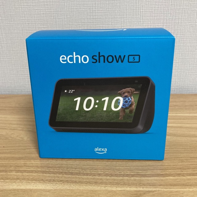 ECHO(エコー)の【美品】Amazon Echo Show 5  第2世代チャコール　エコー スマホ/家電/カメラのオーディオ機器(スピーカー)の商品写真