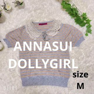 ドーリーガールバイアナスイ(DOLLY GIRL BY ANNA SUI)の❇️A653❇️ANNASUI⚜️レースカットソー⚜️(Tシャツ(半袖/袖なし))