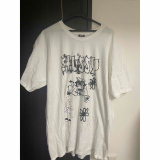 希少 STUSSY×BULLDOG SKATES world tour tee