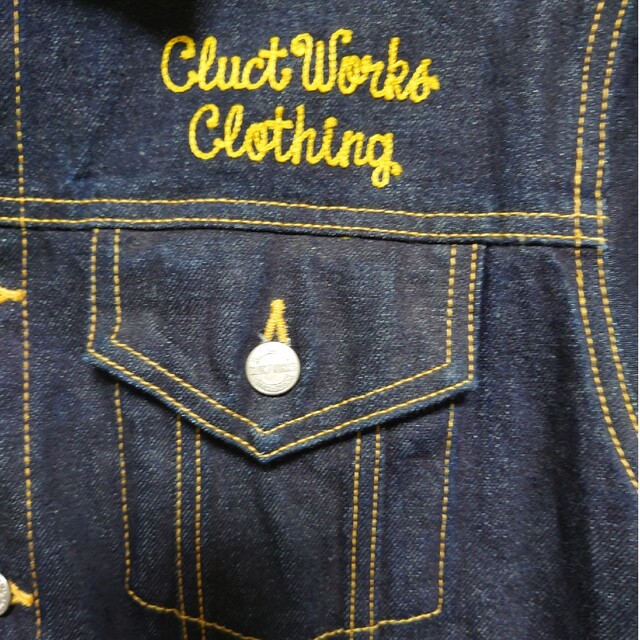 CLUCT(クラクト)のクラクト　デニムジャケット メンズのジャケット/アウター(Gジャン/デニムジャケット)の商品写真